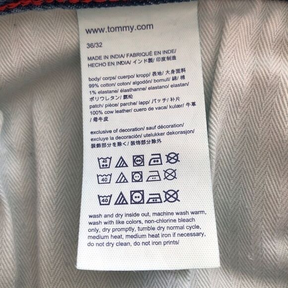 Tommy Hilfiger Men’s Blue Skinny Denim Jeans NWOT - Picture 8 of 8